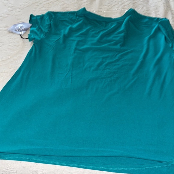 BNWT Ava & Viv Teal Women's Top No Longer Sold in Stores - Picture 6 of 8